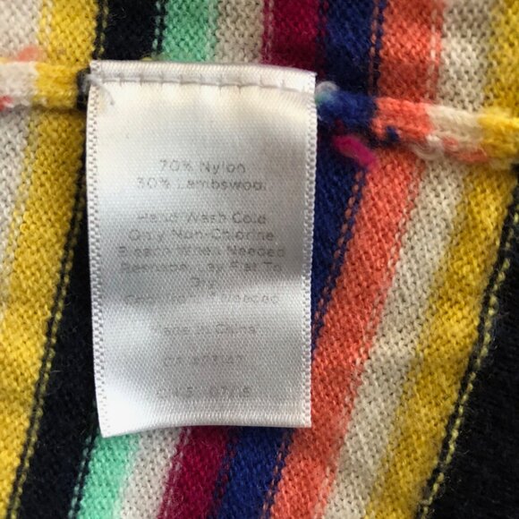 Talbots Multicolor Stripes Pullover Long Sleeves Women’s Sweater 2X - Picture 7 of 7